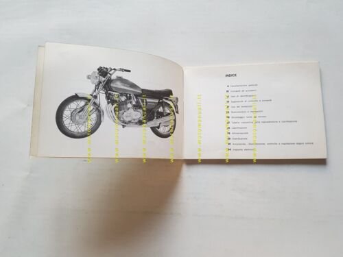 Moto Guzzi 350 GTS 1974 manuale uso manutenzione libretto originale