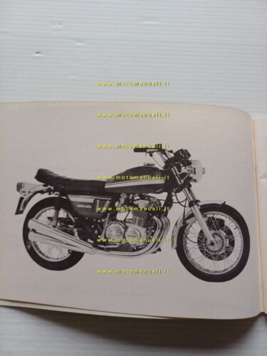 Moto Guzzi 400 GTS 1975 manuale uso manutenzione Italiano originale