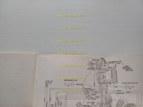 Moto Guzzi 400 GTS 1975 manuale uso manutenzione Italiano originale