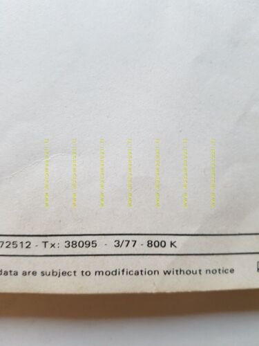 Moto Guzzi 400 GTS 1977 catalogo ricambi ORIGINALE spare parts …