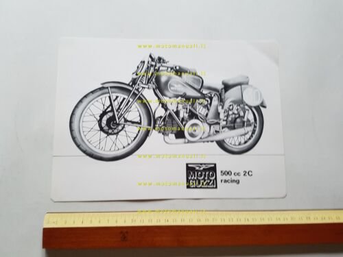 Moto Guzzi 500 2c GP 1933-51 scheda tecnica descrittiva originale