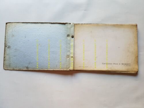 Moto Guzzi 500 Falcone Sport-Turismo 1953 catalogo ricambi ORIGINALE parts …