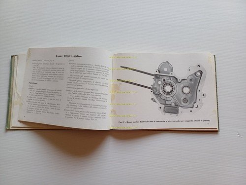 Moto Guzzi 500 Superalce 1950 manuale officina originale