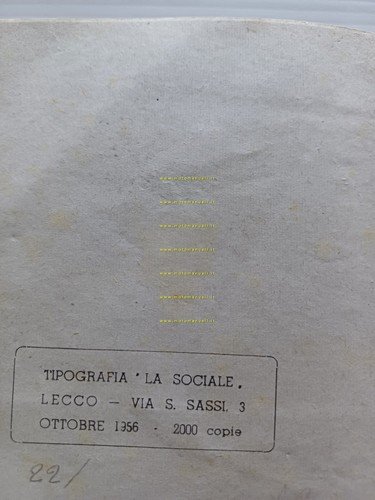 Moto Guzzi 500 Superalce 1956 manuale uso manutenzione libretto originale