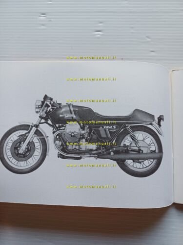 Moto Guzzi 750 S 1974 manuale uso manutenzione libretto italiano …