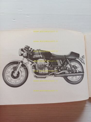 Moto Guzzi 750 S3 1975 manuale uso manutenzione libretto italiano …