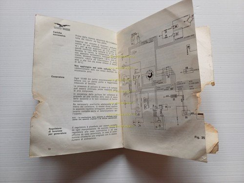 Moto Guzzi 750 V7 Sport 1973 manuale uso manutenzione italiano …