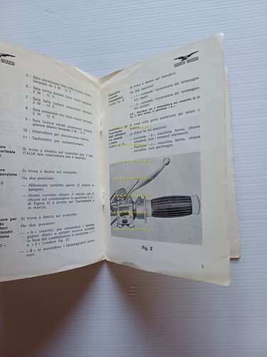 Moto Guzzi 850 GT California AGGIORNAMENTO manuale uso originale