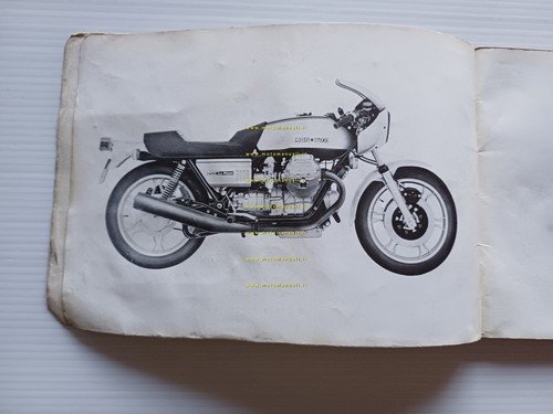 Moto Guzzi 850 Le Mans 1 1975 manuale uso manutenzione …