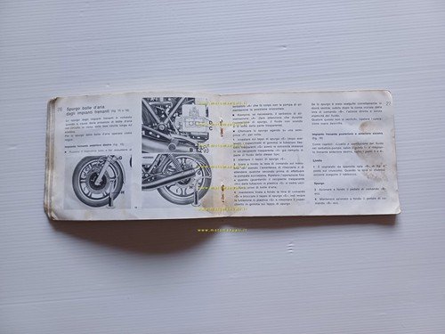 Moto Guzzi 850 Le Mans 1 1975 manuale uso manutenzione …