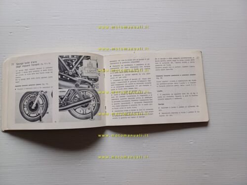 Moto Guzzi 850 Le Mans 1 1976 manuale uso manutenzione …
