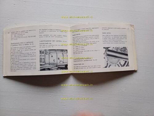 Moto Guzzi 850 Le Mans 1 1976 manuale uso manutenzione …