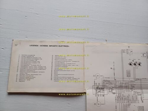 Moto Guzzi 850 Le Mans 1 1976 manuale uso manutenzione …