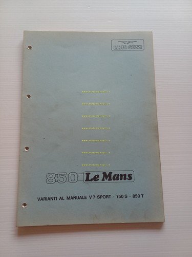 Moto Guzzi 850 Le Mans 1 1976 Varianti Manuale Officina …