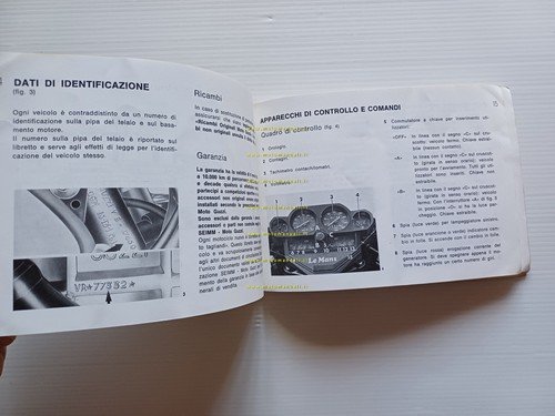 Moto Guzzi 850 Le Mans II 1978 manuale uso manutenzione …