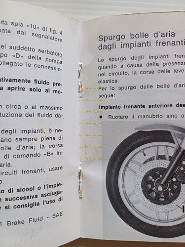 Moto Guzzi 850 Le Mans II 1978 manuale uso manutenzione …