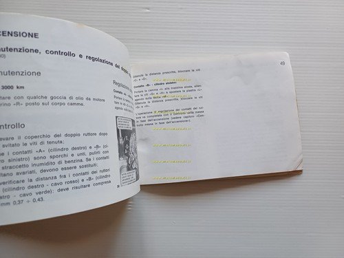 Moto Guzzi 850 Le Mans II 1978 manuale uso manutenzione …