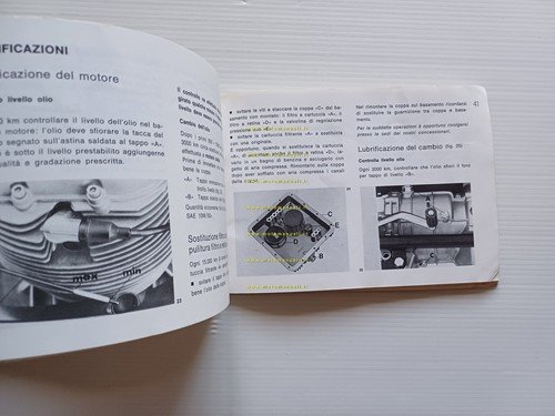 Moto Guzzi 850 Le Mans II 1978 manuale uso manutenzione …