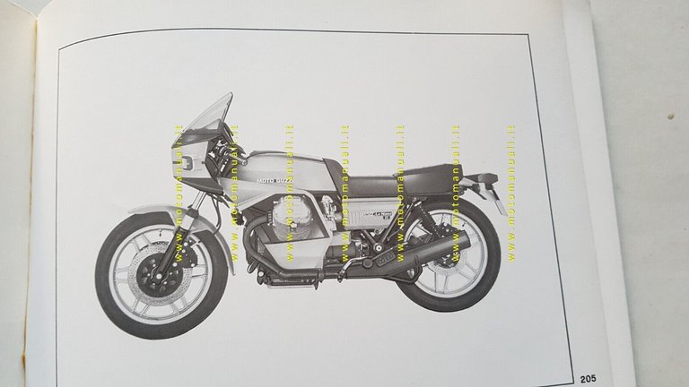 Moto Guzzi 850 Le Mans II 1979 VARIANTI manuale officina …