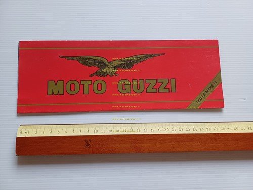 Moto Guzzi 850 Le Mans III 1981 depliant originale italiano