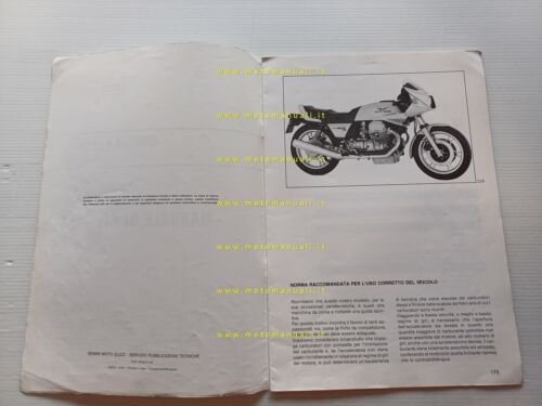 Moto Guzzi 850 Le Mans III 1981 Varianti Manuale Officina …