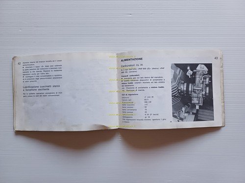 Moto Guzzi 850 Le Mans III 1982 manuale uso manutenzione …