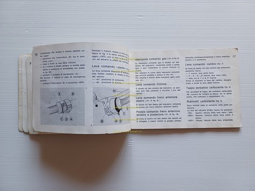 Moto Guzzi 850 Le Mans III 1982 manuale uso manutenzione …