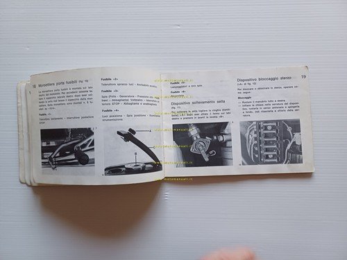 Moto Guzzi 850 Le Mans III 1982 manuale uso manutenzione …