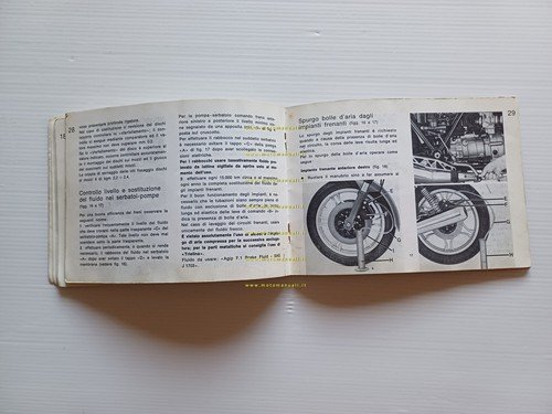 Moto Guzzi 850 Le Mans III 1982 manuale uso manutenzione …
