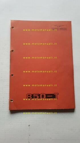 Moto Guzzi 850 T 1974 catalogo ricambi originale spare parts …