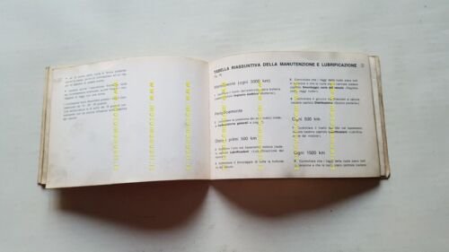 Moto Guzzi 850 T 1974 manuale uso manutenzione libretto originale