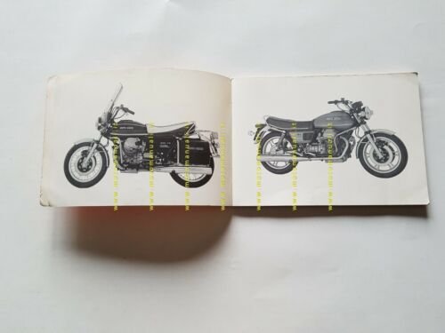 Moto Guzzi 850 T3- California 1982 manuale uso manutenzione libretto …