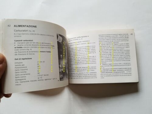 Moto Guzzi 850 T3- California 1982 manuale uso manutenzione libretto …