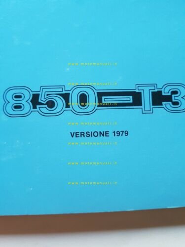 Moto Guzzi 850 T3 1979 catalogo ricambi originale spare parts …