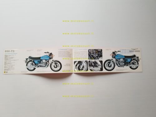 Moto Guzzi 850 T3 1982 depliant originale italiano