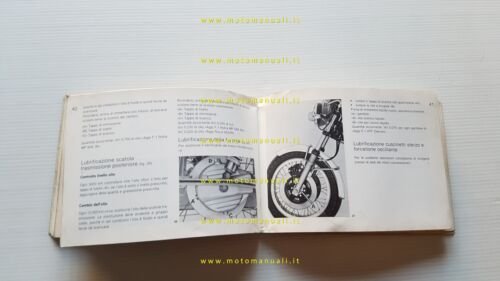 Moto Guzzi 850 T3 California 1979 manuale uso manutenzione italiano …