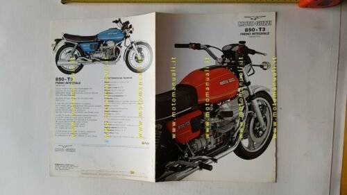 MOTO GUZZI 850 T3 depliant originale motorcycle brochure