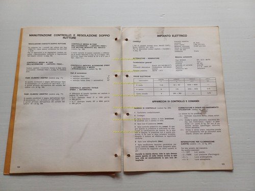 Moto Guzzi 850 T3 VARIANTI 1975 manuale officina V7 Sport …