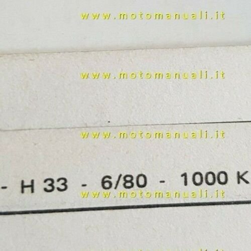 Moto Guzzi 850 T4 1980 varianti catalogo ricambi spare parts …