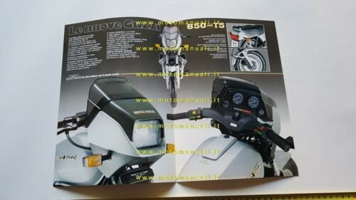 MOTO GUZZI 850 T5 1983 depliant originale italiano brochure