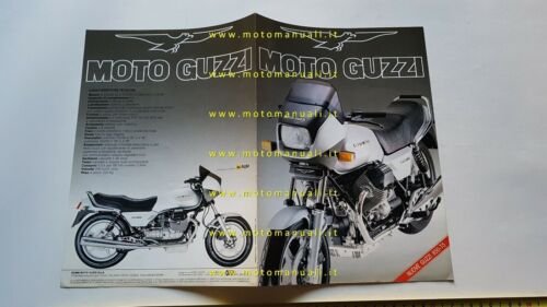 MOTO GUZZI 850 T5 1983 depliant originale italiano brochure