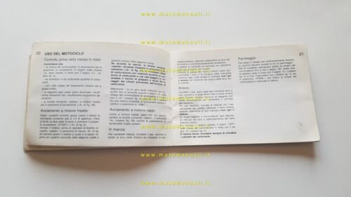 Moto Guzzi 850 T5 1983 manuale uso manutenzione originale italiano
