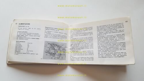 Moto Guzzi 850 T5 1983 manuale uso manutenzione originale italiano
