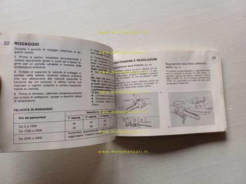 Moto Guzzi 850 T5 1987 manuale uso manutenzione libretto originale …