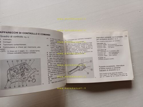 Moto Guzzi 850 T5 1987 manuale uso manutenzione libretto originale …