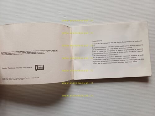 Moto Guzzi 850 T5 1987 manuale uso manutenzione libretto originale …