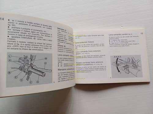 Moto Guzzi 850 T5 Polizia Carabinieri 1987 manuale uso italiano …