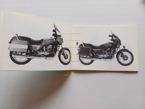 Moto Guzzi 850 T5 Polizia Carabinieri 1987 manuale uso italiano …