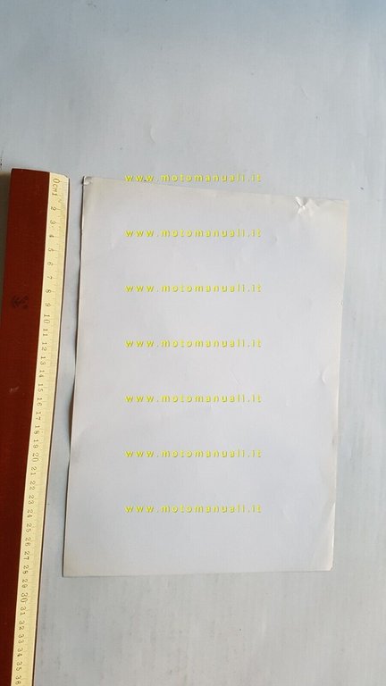 MOTO GUZZI Aiace 110 1961 depliant originale Motocarro 3-wheeler brochure