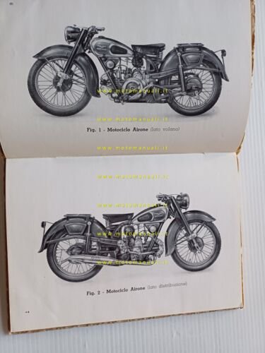 Moto Guzzi Airone 250 1950 manuale uso manutenzione libretto ORIGINALE